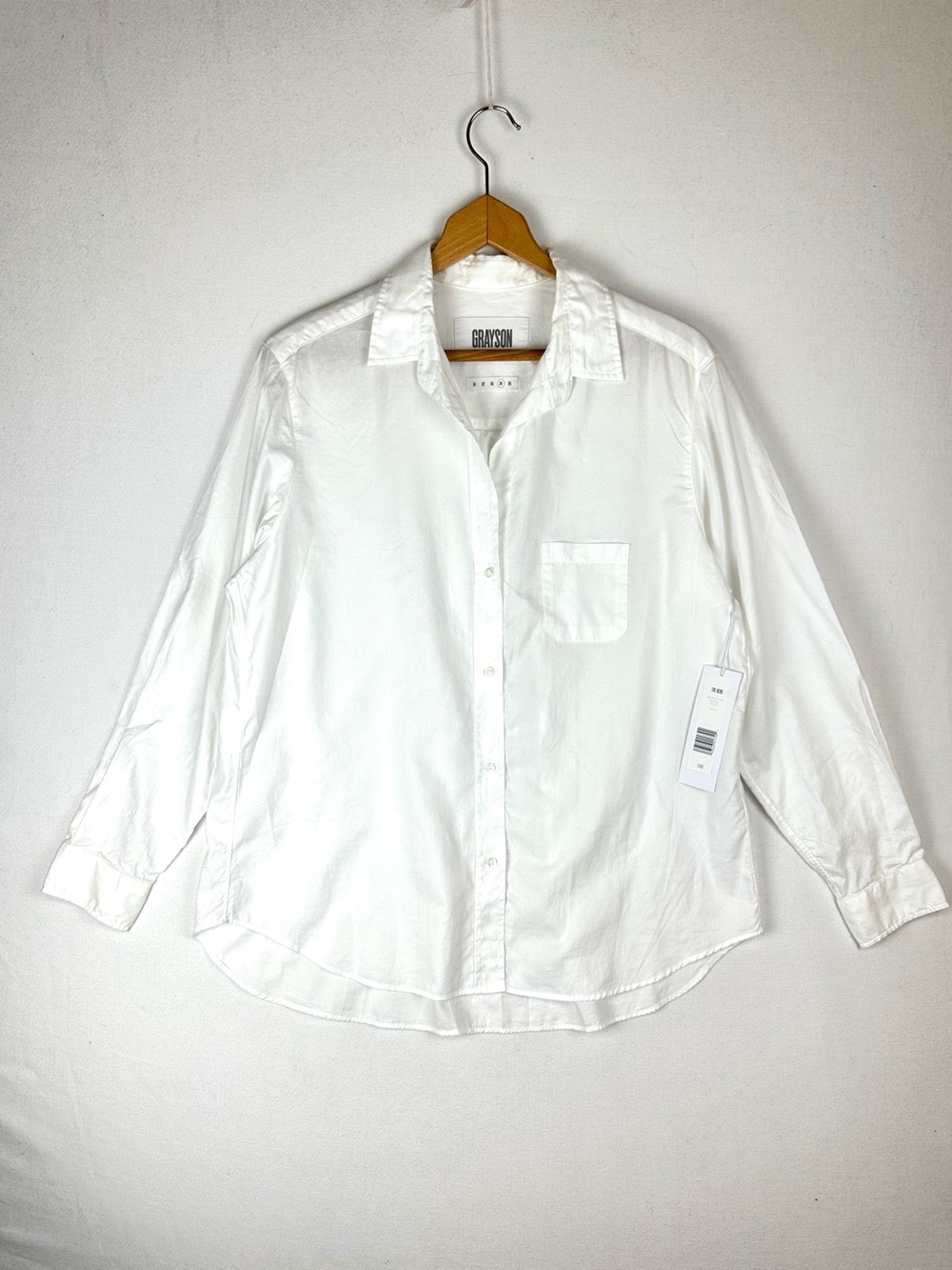 Grayson The Hero Button Down Shirt NWT Classic Sophia White - Picture 3 of 14